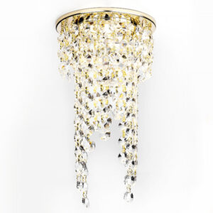 Встраиваемый светильник Ambrella Light K2071 G/CL Встраиваемый светильник Ambrella Light K2071 G/CL