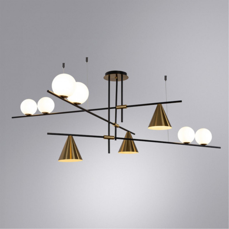 Люстра на штанге ARTE Lamp A7029PL-9BK Люстра на штанге ARTE Lamp A7029PL-9BK — изображение 2