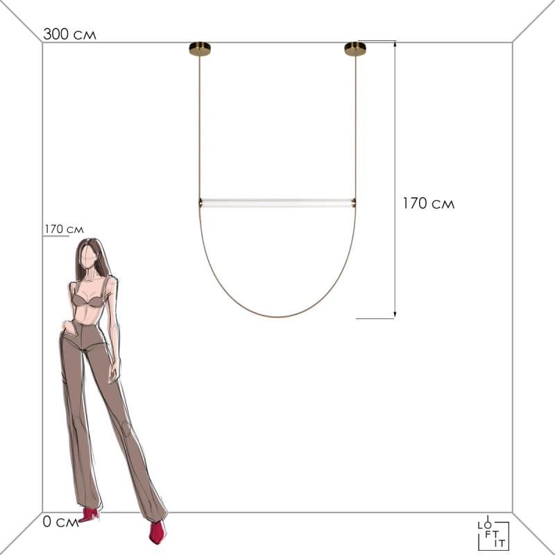 Подвесной светильник LOFT IT 10221/1700 Подвесной светильник LOFT IT 10221/1700 — изображение 4