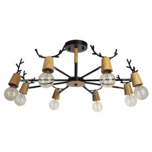 Люстра на штанге LOFT IT 10024/8 Black Люстра на штанге LOFT IT 10024/8 Black