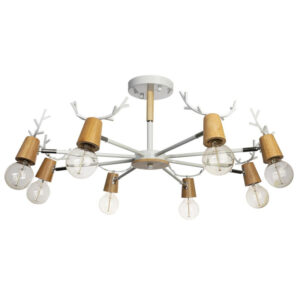 Люстра на штанге LOFT IT 10024/8 White Люстра на штанге LOFT IT 10024/8 White