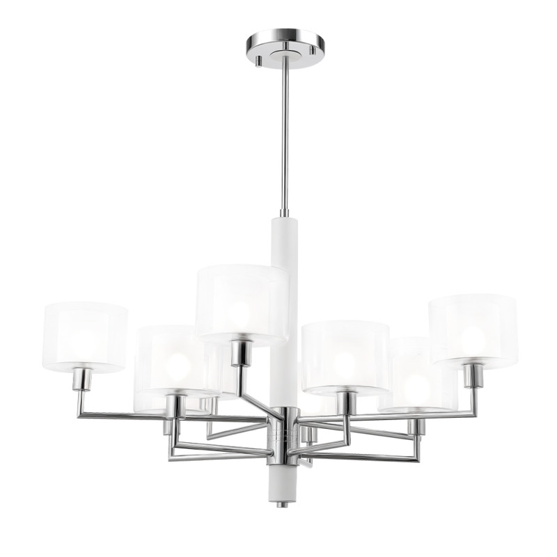 Люстра на штанге Crystal Lux MAESTRO SP-PL5+5 CHROME Люстра на штанге Crystal Lux MAESTRO SP-PL5+5 CHROME — изображение 2