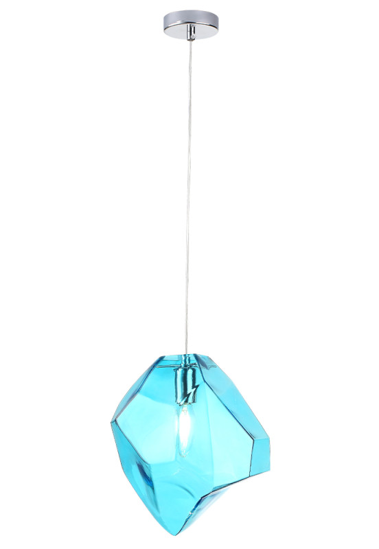 Потолочный детский светильник Crystal Lux NUESTRO SP1 CHROME/BLUE Потолочный детский светильник Crystal Lux NUESTRO SP1 CHROME/BLUE