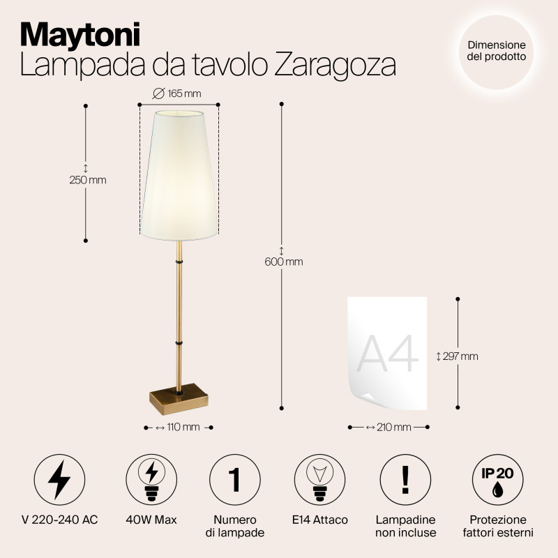 Люстра на штанге Maytoni H001CL-05BS Люстра на штанге Maytoni H001CL-05BS — изображение 5