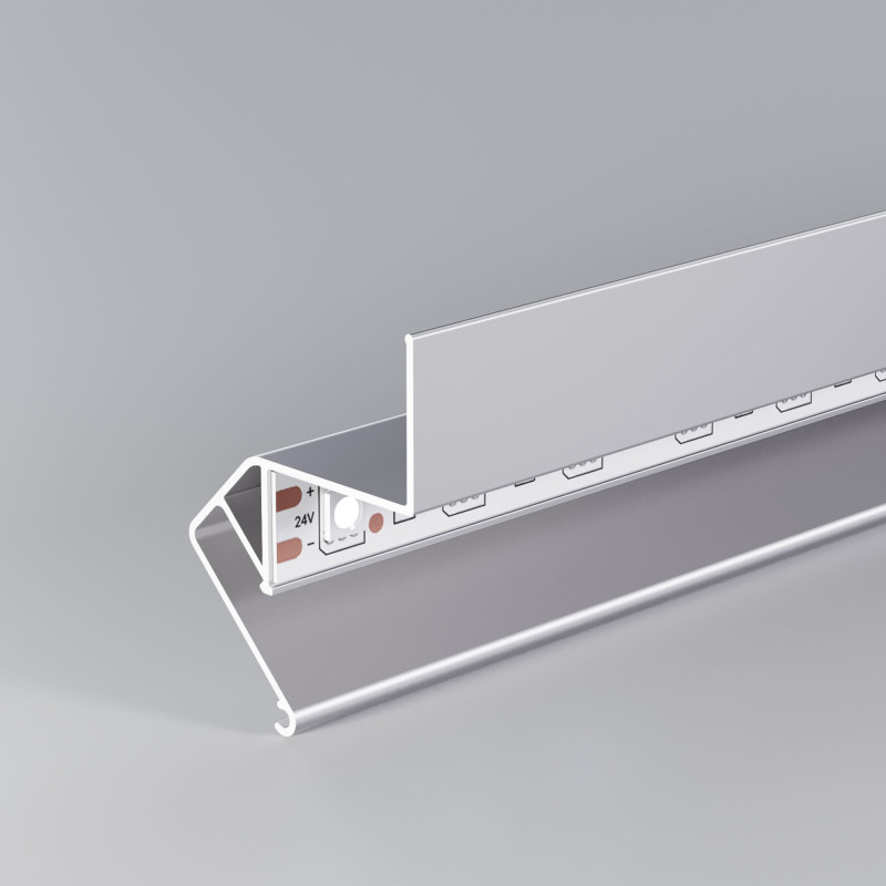 Профиль Elektrostandard LL-2-ALP020 Теневой профиль для натяжных потолков Профиль Elektrostandard LL-2-ALP020 Теневой профиль для натяжных потолков — изображение 2