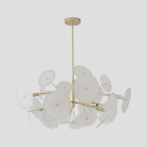 Люстра на штанге Crystal Lux DANDELION SP10 GOLD Люстра на штанге Crystal Lux DANDELION SP10 GOLD