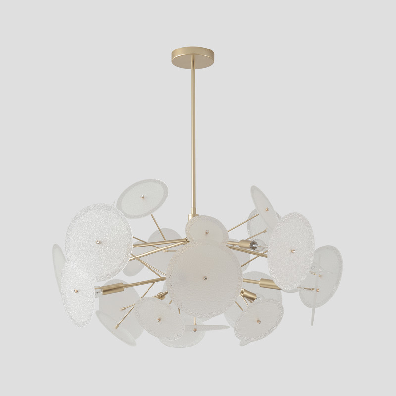 Люстра на штанге Crystal Lux DANDELION SP10 GOLD Люстра на штанге Crystal Lux DANDELION SP10 GOLD — изображение 5