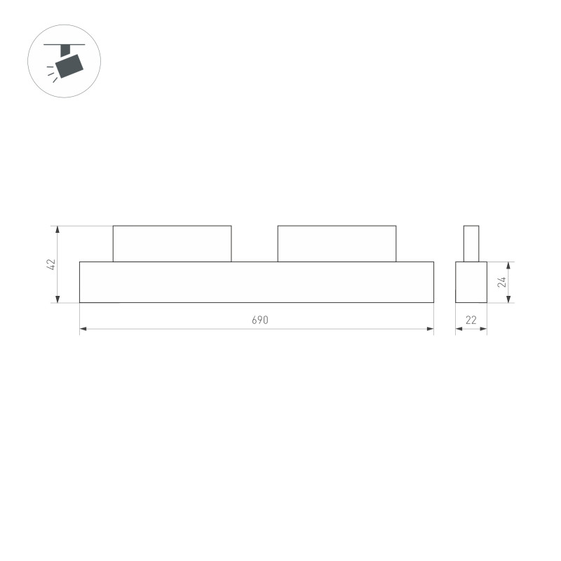 Светильник на шине Arlight 035567(1) Светильник на шине Arlight 035567(1) — изображение 5